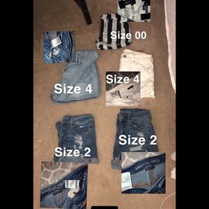 American Eagle jean shorts  (bundle)